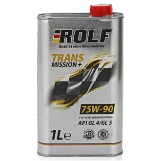 Масло ROLF TRANSMISSION PLUS 75W-90 GL-4/GL-5 синтетическое 1л