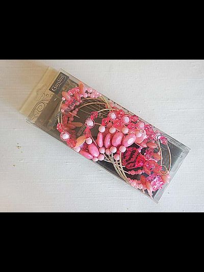 Арт. 535597. Подвес спиральный с капелькой