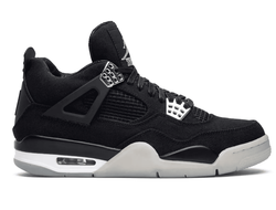 Nike Air Jordan Retro 4 Black White фото