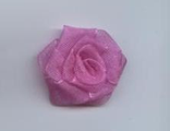 Капроновая роза сиреневая, 3*3 см.
