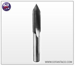 V-образная концевая монолитная фреза G3Fantacci 0610 для гравировальных и копировальных станков V-образная концевая монолитная фреза G3Fantacci 0610 для гравировальных и копировальных станков