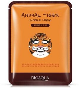 BIOAQUA Увлажняющая маска-муляж для лица Тигр ANIMAL TIGER, 30 гр. 782249