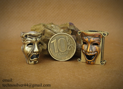 Изделие № 21 "Театральные Маски". Внимание! Указана минимальная цена. Итоговая цена зависит от выбранной комбинации.