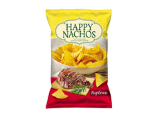 Чипсы кукурузные начос &quot;Happy Nachos&quot; со вкусом барбекю 150 гр.
