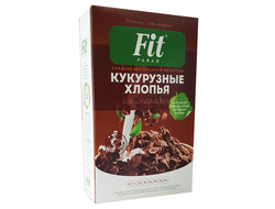 ФитПарад Кукурузные хлопья с шоколадом 200 г (коробка) сладкие БЕЗ сахара и БЕЗ фруктозы