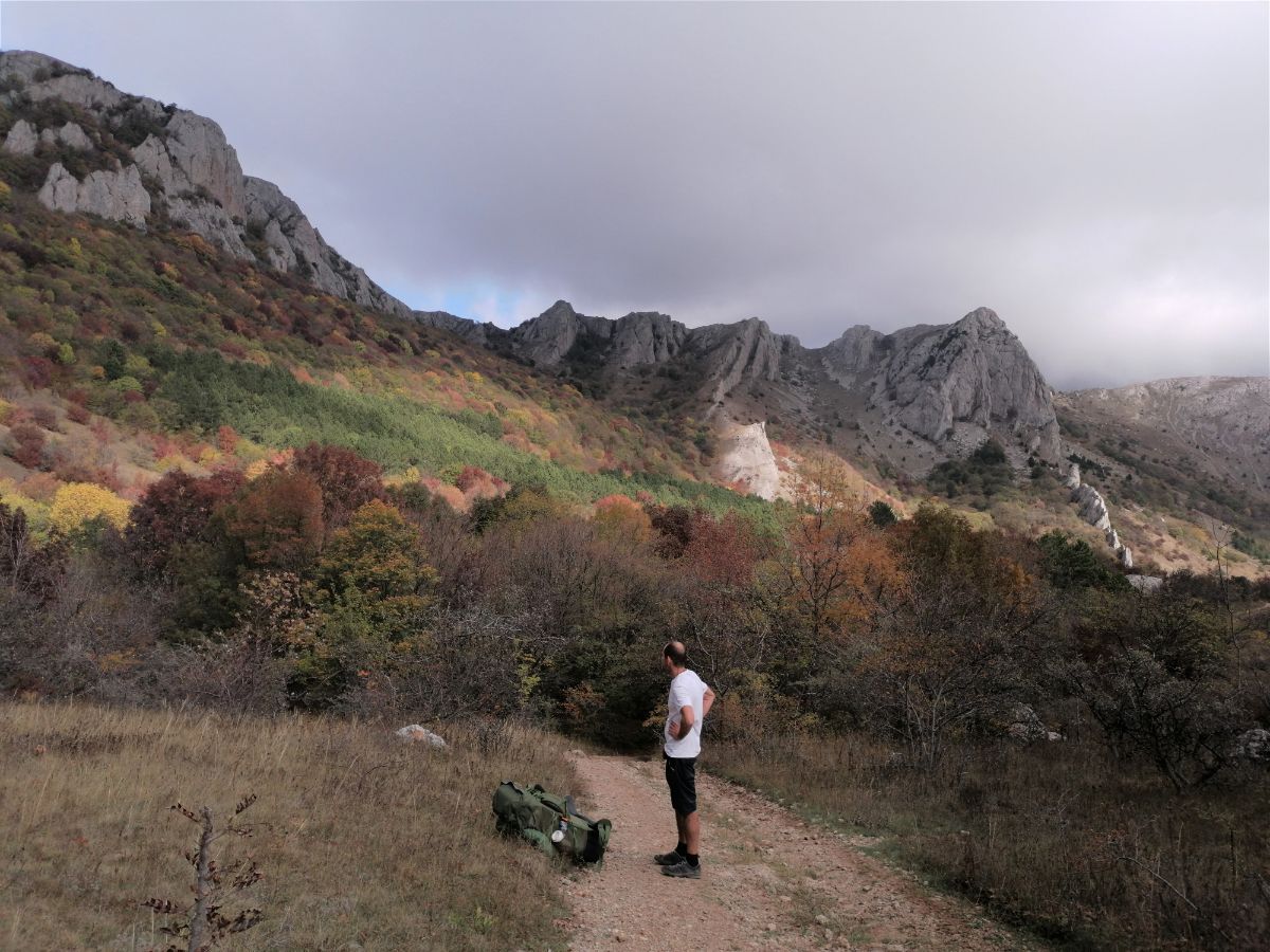 Походы по Крыму - пеший поход через горы к морю