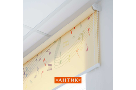 Интерьерная УФ-печать на рулонных шторах в Воронеже