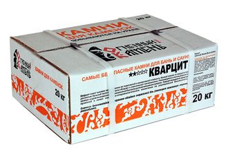 Кварцит (коробка 20 кг)