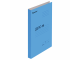 Скоросшиватель карт. мел. BRAUBERG, гарант. пл. 360г/кв.м., синий, до 200л. 121518