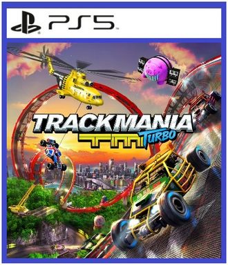 Trackmania Turbo (цифр версия PS5) RUS/PS VR 1-4 игрока