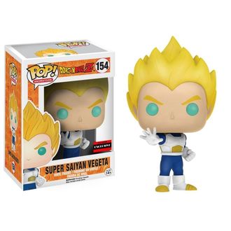 Фигурка Funko POP! Vinyl: Dragonball Z: Super Saiyan Vegeta Blue &amp; White (Эксклюзив)