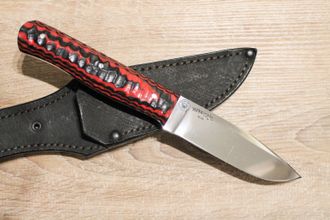 Нож туристический  Kondor из кобальтовой стали N690, микарта, камень