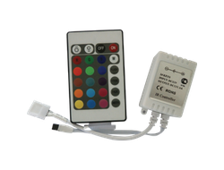 Контроллер для светодиодных RGB лент Ecola 72W 12V 6A c ИК пультом CRS072ESB