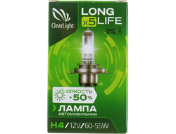 Clearlight Лампа автомобильная галогенная H4 LongLife  MLH4LL