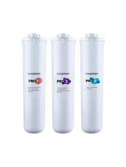 АКВАФОР Baby Pro Комплект сменных модулей для мягкой воды Pro1-Pro2-Pro3. Ресурс 10 000 л.