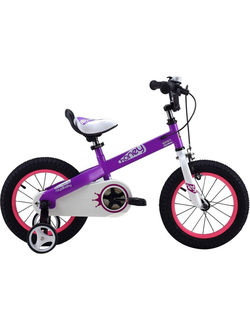 Детский велосипед Royal Baby Honey Steel 18" пурпурный