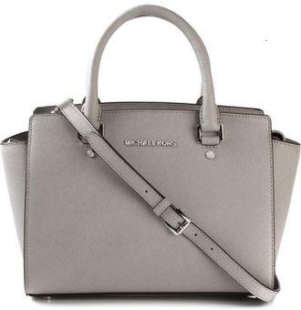 Сумка Michael Kors Selma Medium Grey / Серая