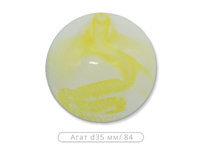 "Агат" D35, серия "Алди". Магнитные клипсы с лентой, леской или шнуром