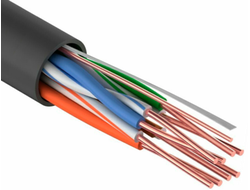 Кабель UTP 4PR 24AWG (Cu) CAT5E LDPE Outdoor 305м Tantos