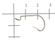 Крючок Invisible Tip Offset Hook №2