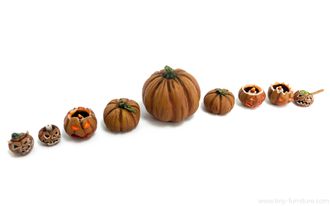 Halloween pumpkins   (PAINTED)