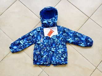 Демисезонная мембранная куртка Tornado цвет Wild Blue Safari р. 92/98