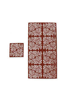 Ажурные японские шторы-панели с узором под хохлому. Продажа в Воронеже и по России