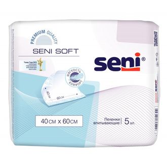 Пеленки женские Seni Soft 40*60, 5 шт.