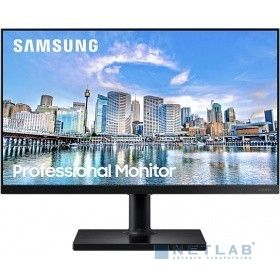 LCD Samsung 23.8&quot; F24T450FQI Black с поворотом экрана {IPS 1920x1080 75Hz 4ms 178/178 250cd 1000:1 HDMI DisplayPort 2xUSB}