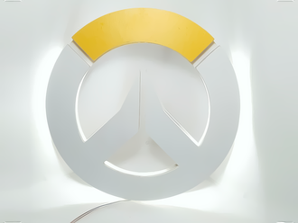 Большой светильник logo Overwatch