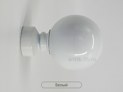 Шар Люкс, 25 мм. Для металлических карнизов