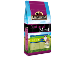 Meglium Adult Beef корм с говядиной для взрослых кошек всех пород, 15 кг