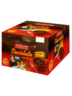 Густой шоколад "Ristora", 50шт*25гр