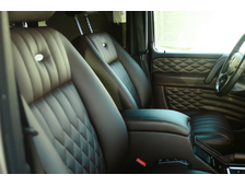Mercedes-Benz Gelandewagen. Проектирование и пошив сидений из алькантары, натуральной и искусственной кожи, ткани (цена договорная)