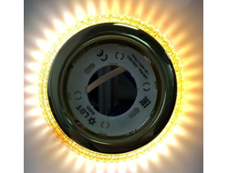 Светильник встраиваемый GX53 KG5359L-5 коричневый золото с подсветкой