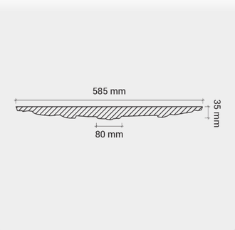 Розетка 1.56.043 d58*31см