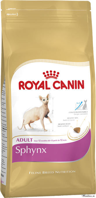 Royal Canin Sphynx Adult Роял Канин Сфинкс Эдалт Корм для кошек породы сфинкс 10 кг