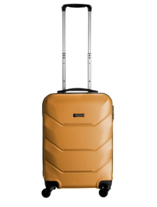 Пластиковый чемодан Freedom золотой размер M