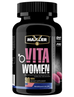 мультивитамины для женщин Vita WOMEN(90 таблеток)MAXLER