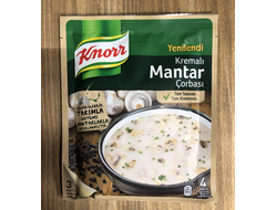 Крем-суп сухой грибной (Kremalı Mantar Çorbası), 74 гр., Knorr, Турция