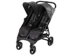 Коляска прогулочная для двойни Valco Baby Slim Twin Black