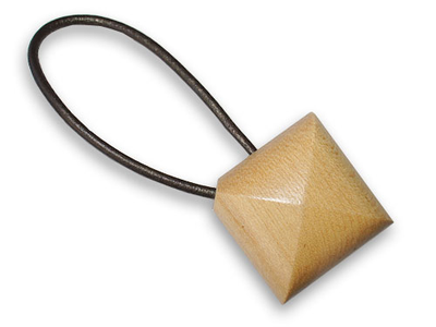 "Коломбо", деревянный подхватик для штор