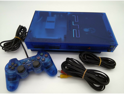 Sony Playstation 2 SCPH-37000 Ocean Blue Limited Edition (Бесплатная установка чипа Modbo 5.0)