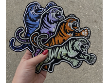 Вышивки с тиграми