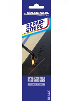 Пластик для ремонта лыж и сноубордов Holmenkol Repair-Strips Black 5 PCS 24403