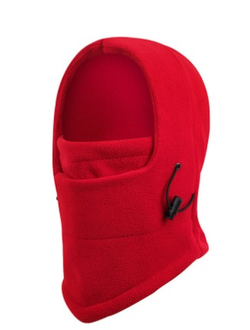 Балаклава флисовая TS красная