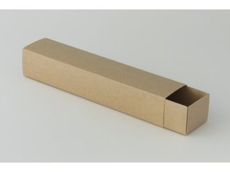 Коробка для макаронс БОЛЬШАЯ, 30*6*5 см, Крафт