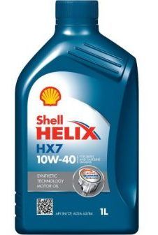 SHELL Helix 10W40 HX 7 (Plus) п/с мот.масло 1л