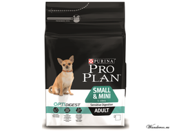 PRO PLAN Optidigest Small & Mini Adult Про План Мини Эдалт корм для взрослых собак мелких и карликовых пород с чувствительным пищеварением - ягненок, рис, 7 кг