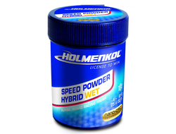 Фторовый порошок Holmenkol Hybrid Speed Powder WET 0 до -4°С 24331